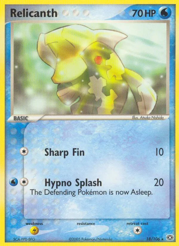Relicanth — EX Emerald — Pokémon