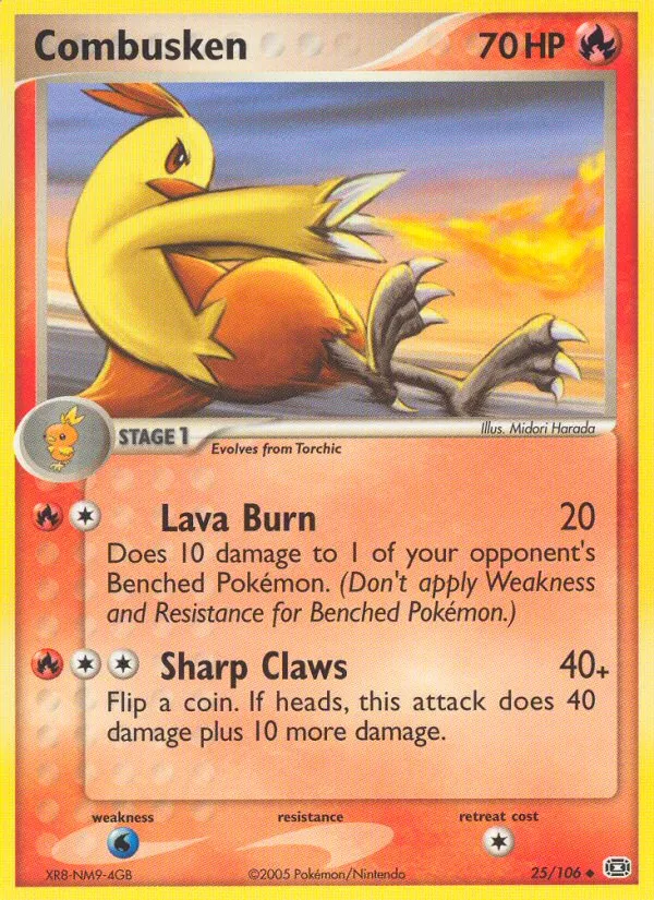Combusken — EX Emerald — Pokémon