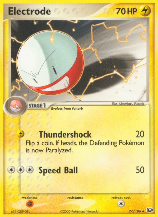 Electrode — EX Emerald — Pokémon