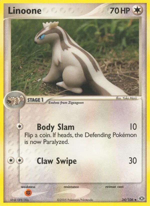 Linoone — EX Emerald — Pokemon