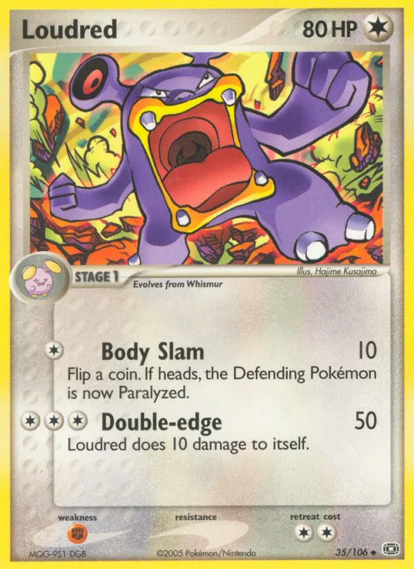 Loudred — EX Emerald — Pokémon