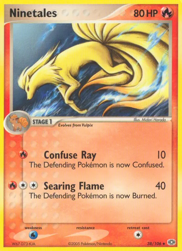 Ninetales — EX Emerald — Pokémon