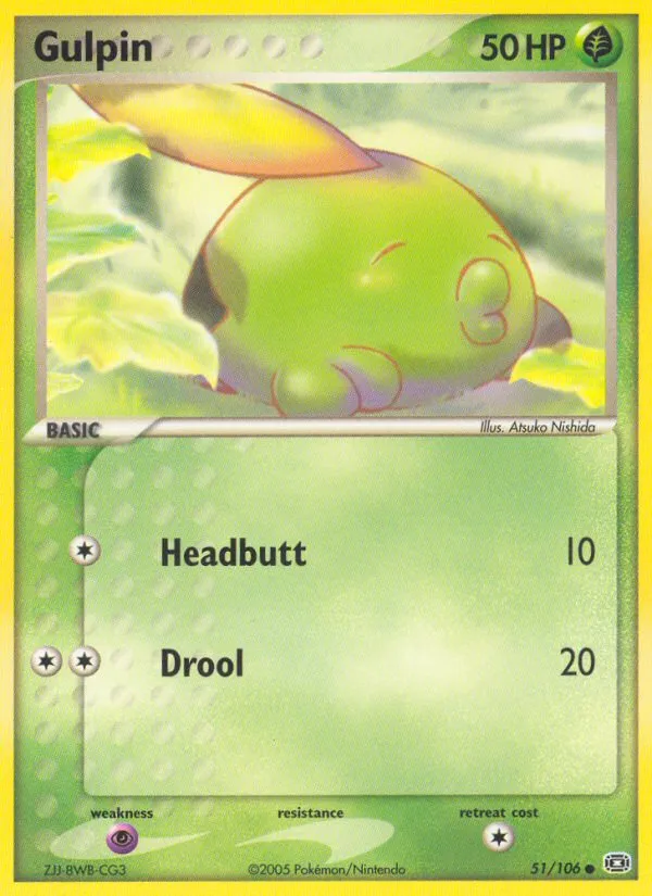 Gulpin — EX Emerald — Pokémon