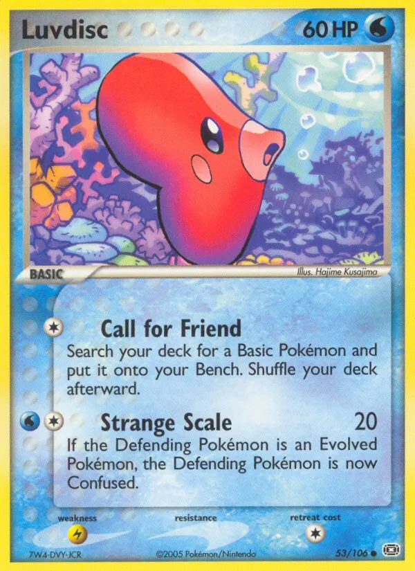 Luvdisc — EX Emerald — Pokemon