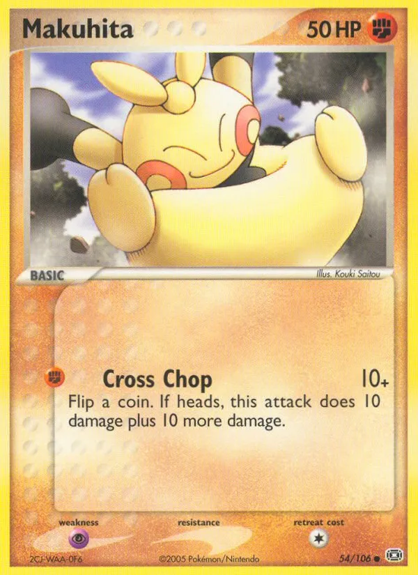 Makuhita from EX Emerald - Pokemon