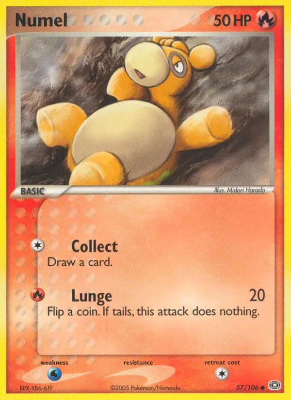 Numel — EX Emerald — Pokemon