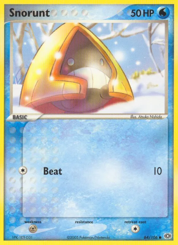 Snorunt — EX Emerald — Pokemon