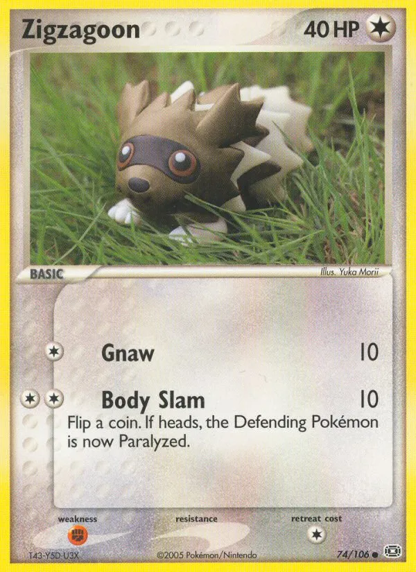 Zigzagoon — EX Emerald — Pokémon