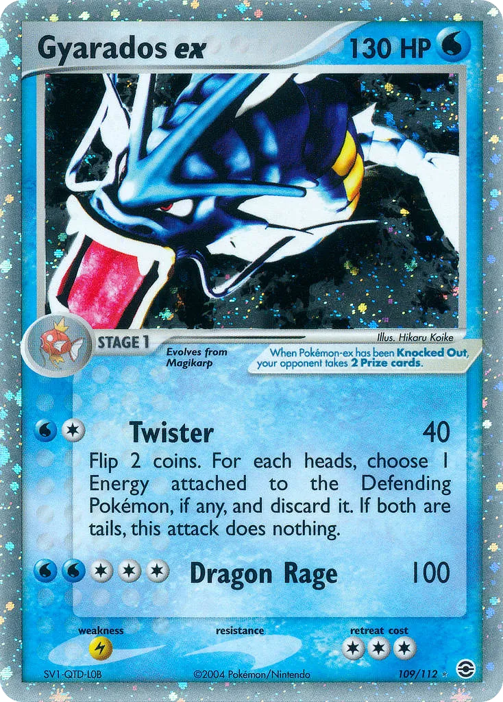 Gyarados ex — EX FireRed & LeafGreen — Pokémon