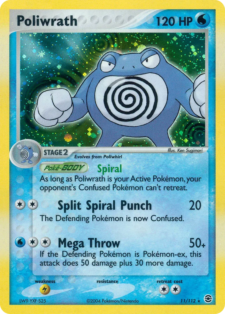 Poliwrath — EX FireRed & LeafGreen — Pokemon