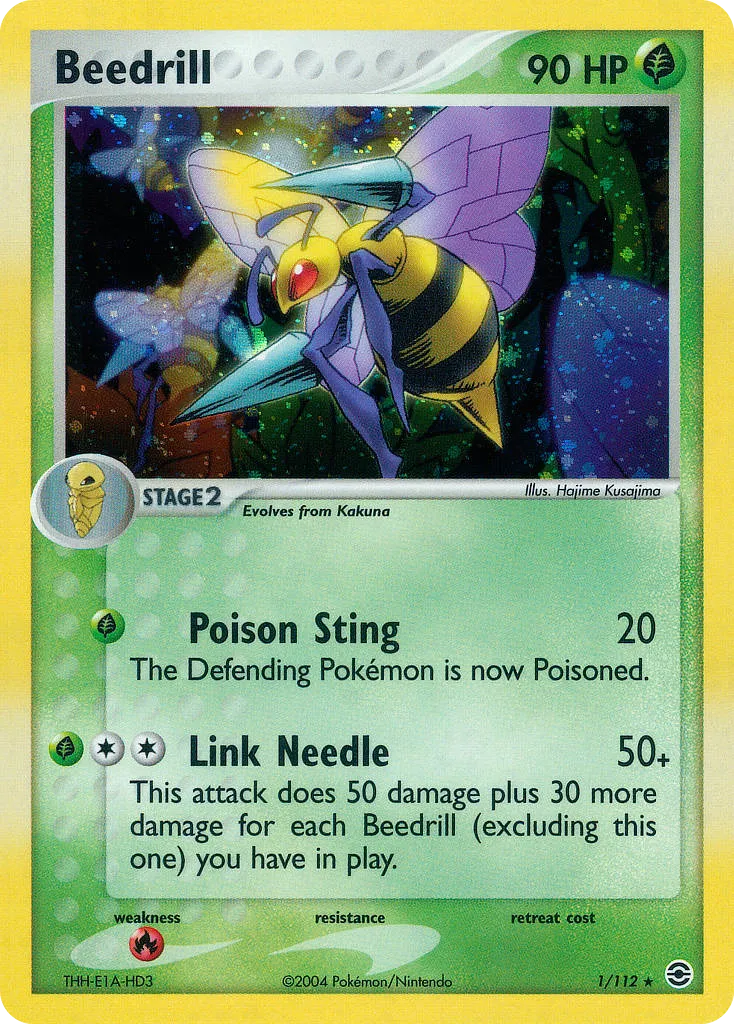 Beedrill — EX FireRed & LeafGreen — Pokémon