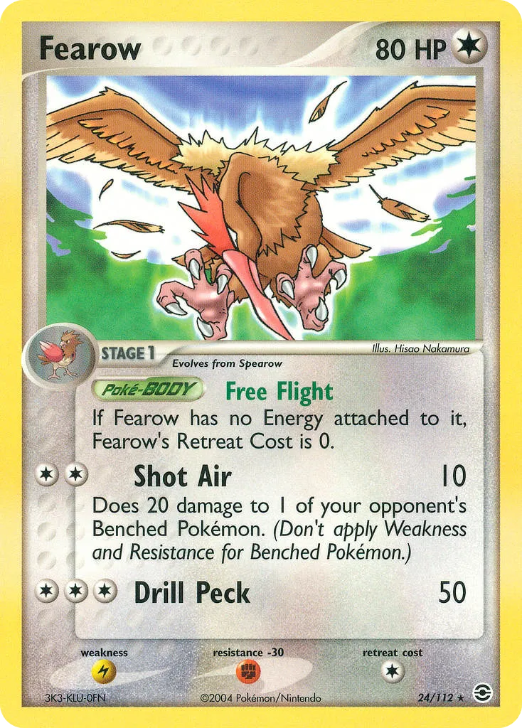 Fearow — EX FireRed & LeafGreen — Pokemon