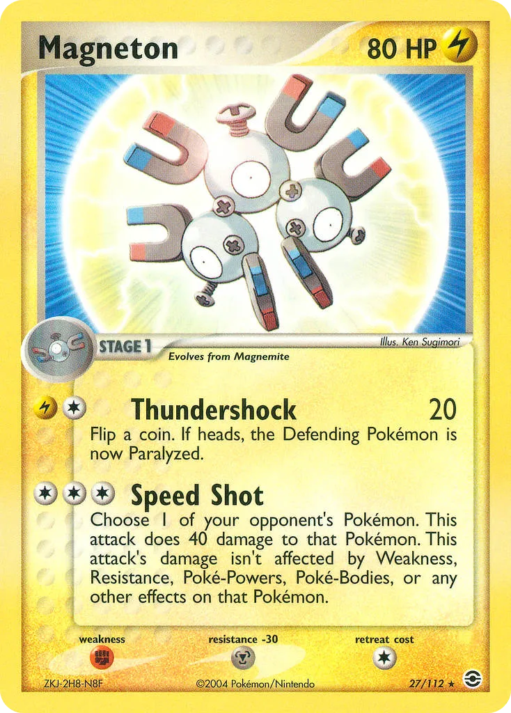 Magneton — EX FireRed & LeafGreen — Pokemon