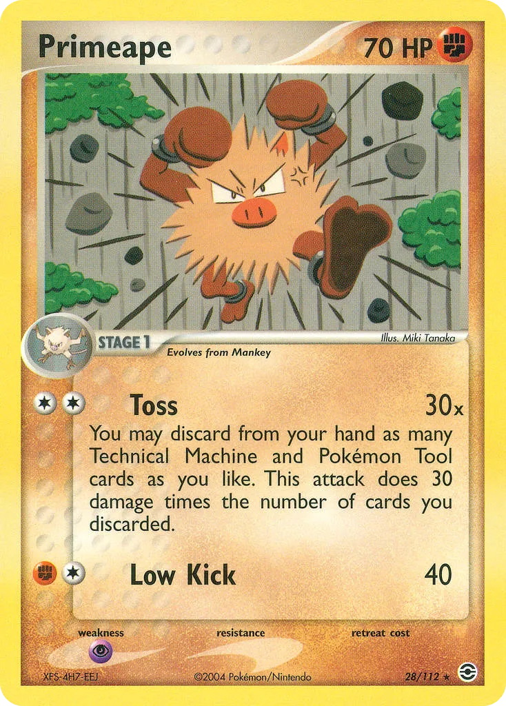 Primeape — EX FireRed & LeafGreen — Pokemon