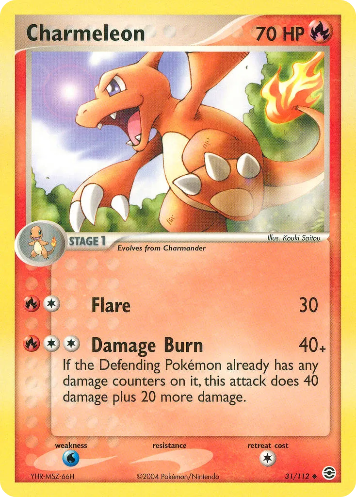 Charmeleon — EX FireRed & LeafGreen — Pokemon