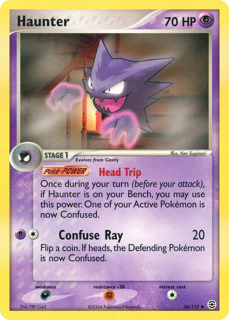 Haunter — EX FireRed & LeafGreen — Pokemon