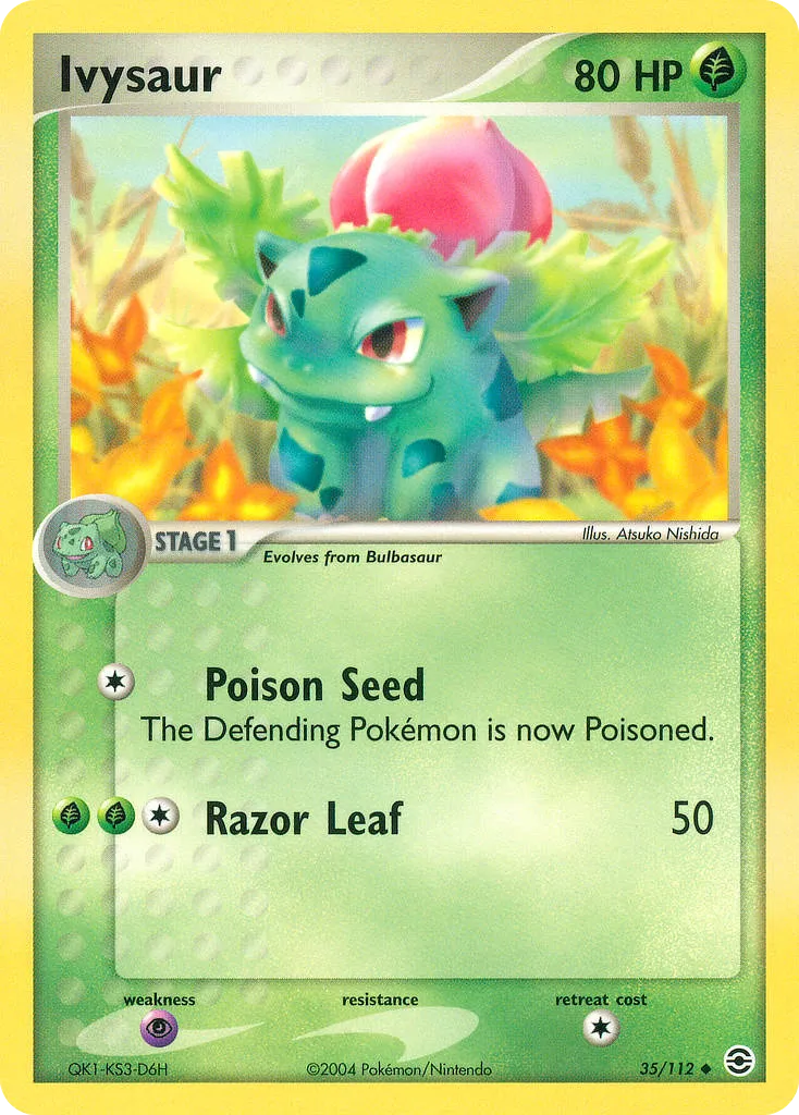 Ivysaur — EX FireRed & LeafGreen — Pokémon