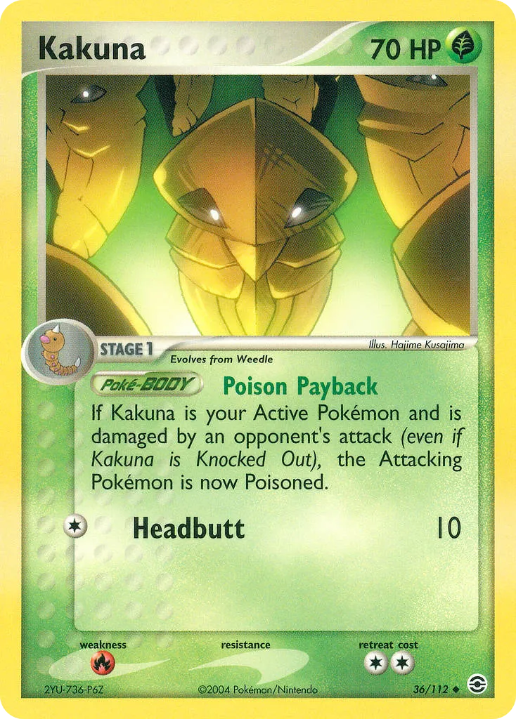 Kakuna — EX FireRed & LeafGreen — Pokemon