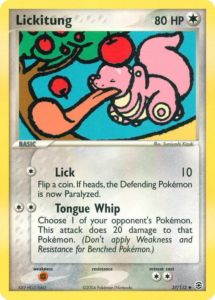 Lickitung — EX FireRed & LeafGreen — Pokémon