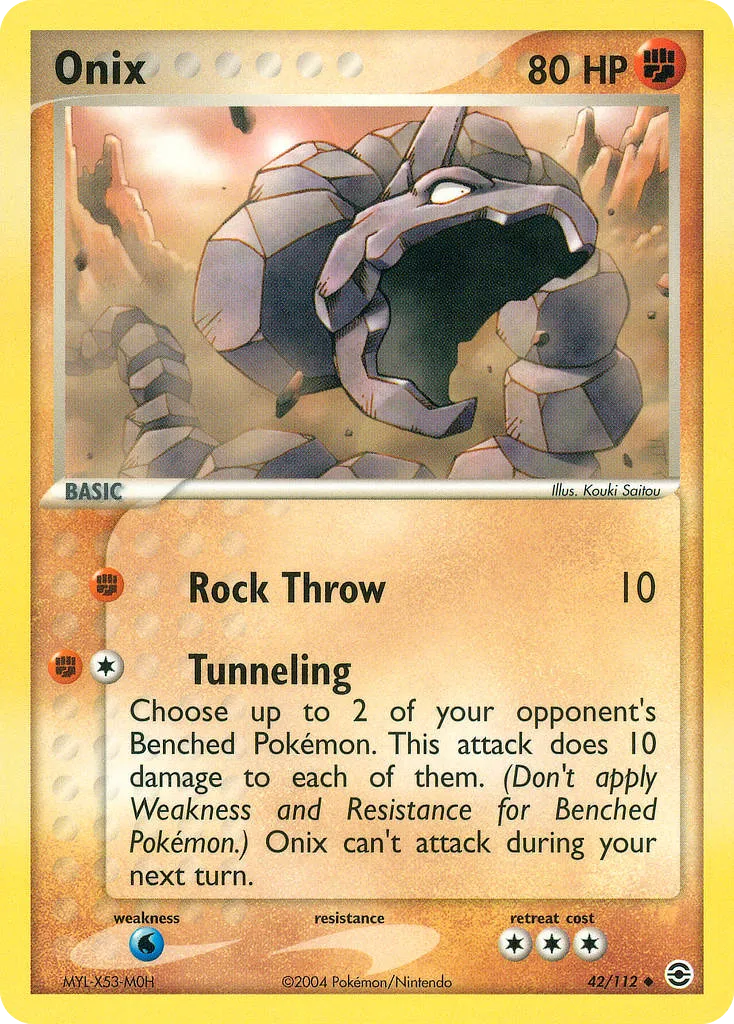 Onix — EX FireRed & LeafGreen — Pokémon