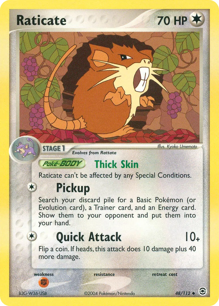 Raticate — EX FireRed & LeafGreen — Pokémon