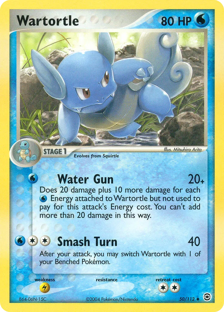 Wartortle — EX FireRed & LeafGreen — Pokemon