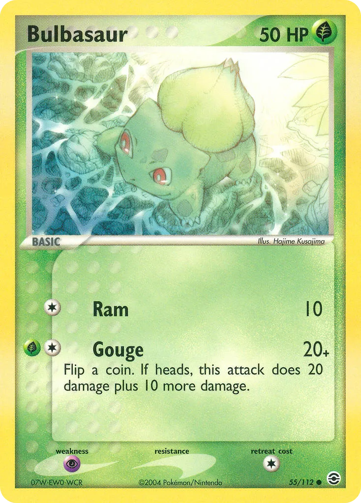 Bulbasaur — EX FireRed & LeafGreen — Pokémon