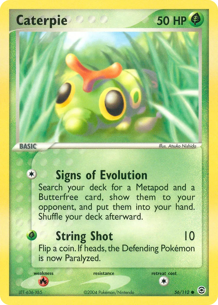 Caterpie — EX FireRed & LeafGreen — Pokémon