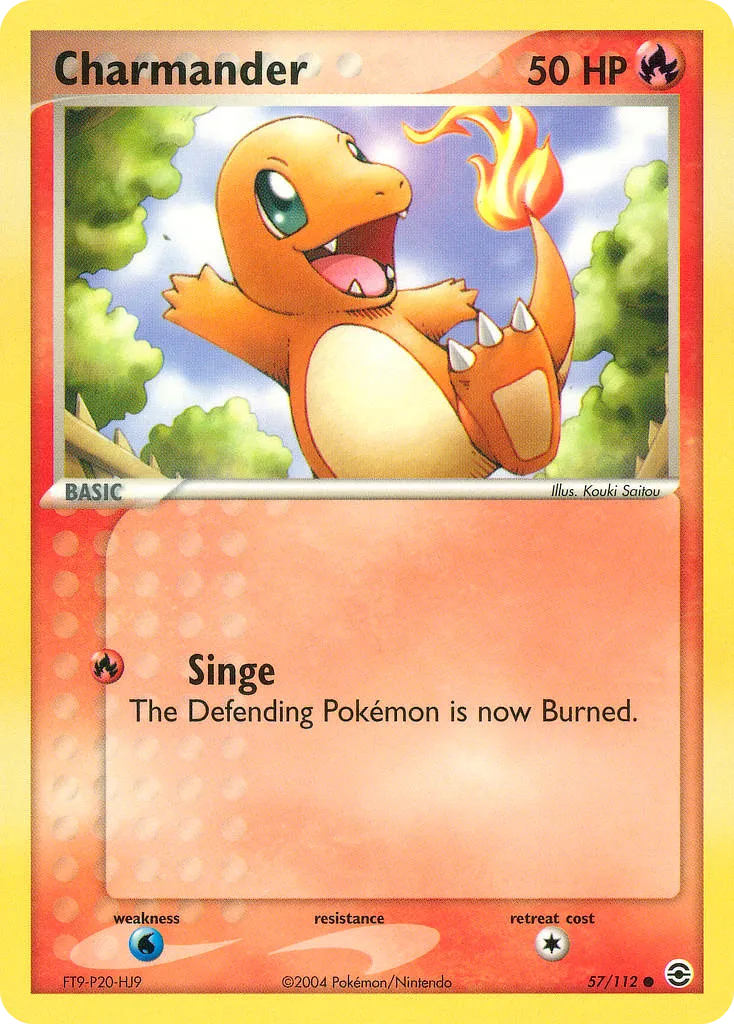 Charmander — EX FireRed & LeafGreen — Pokemon