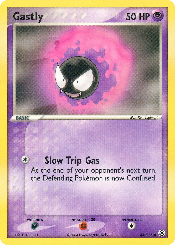 Gastly — EX FireRed & LeafGreen — Pokemon