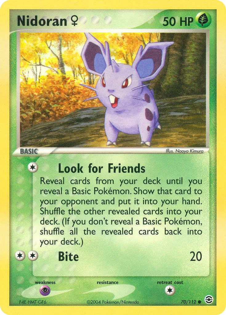 Nidoran F — EX FireRed & LeafGreen — Pokemon