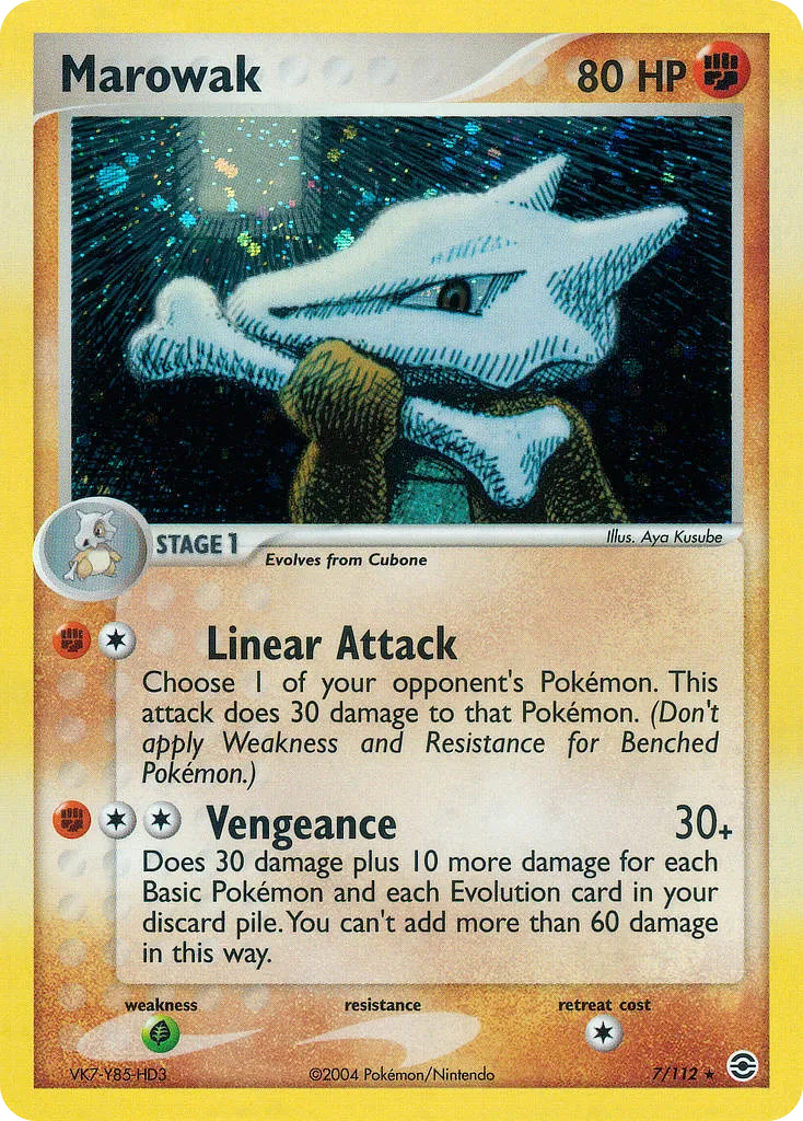Marowak — EX FireRed & LeafGreen — Pokémon