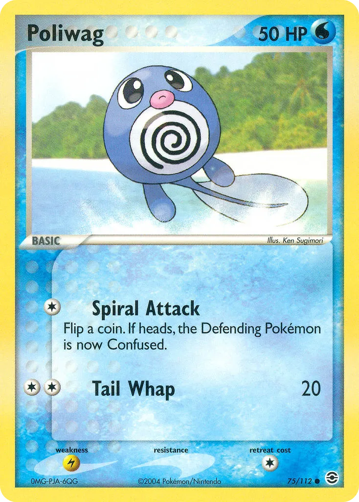Poliwag — EX FireRed & LeafGreen — Pokemon