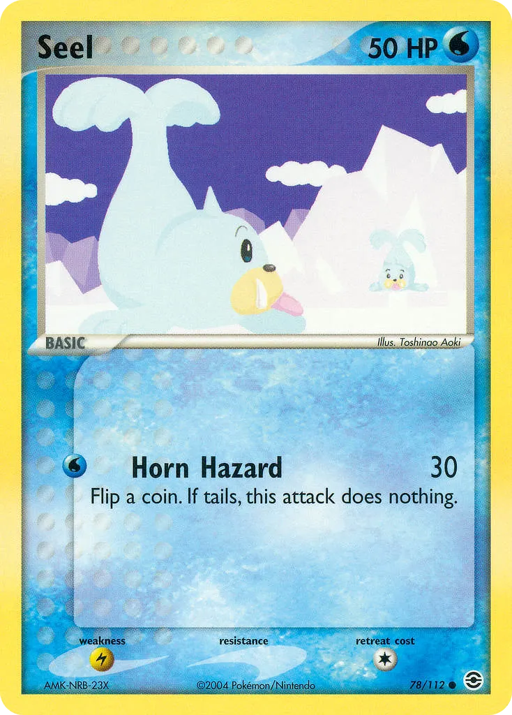 Seel — EX FireRed & LeafGreen — Pokémon