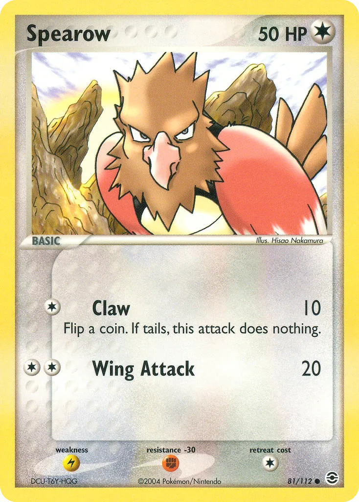 Spearow — EX FireRed & LeafGreen — Pokemon