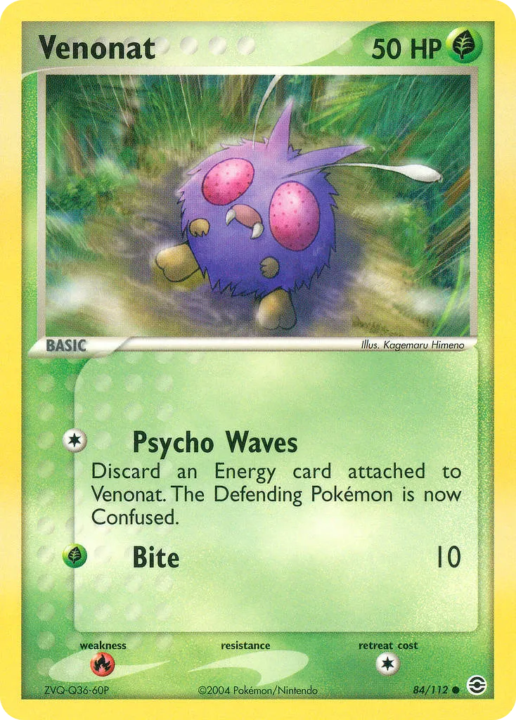 Venonat — EX FireRed & LeafGreen — Pokémon