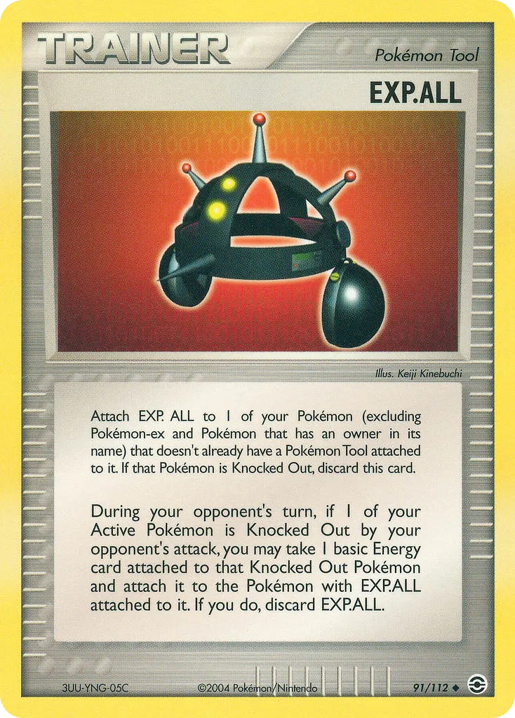 EXP.ALL — EX FireRed & LeafGreen — Pokemon