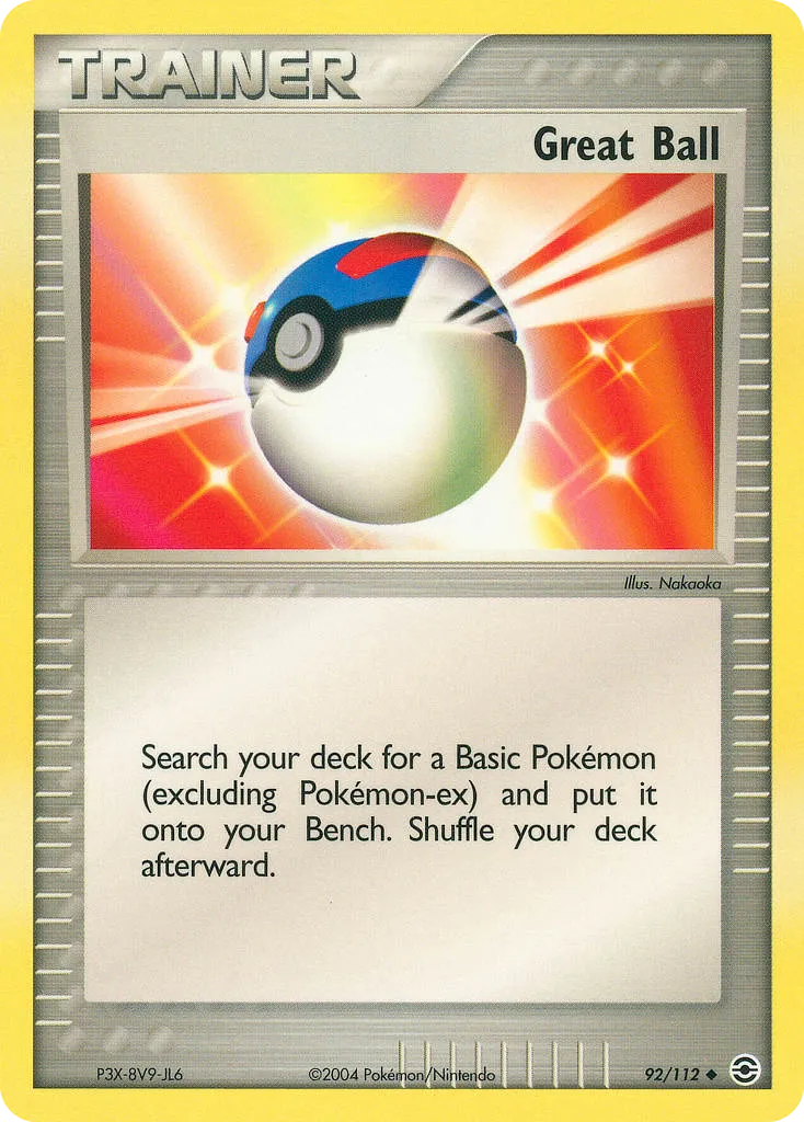 Great Ball — EX FireRed & LeafGreen — Pokémon