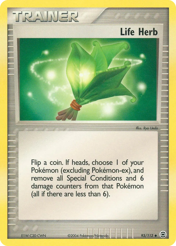 Life Herb — EX FireRed & LeafGreen — Pokémon