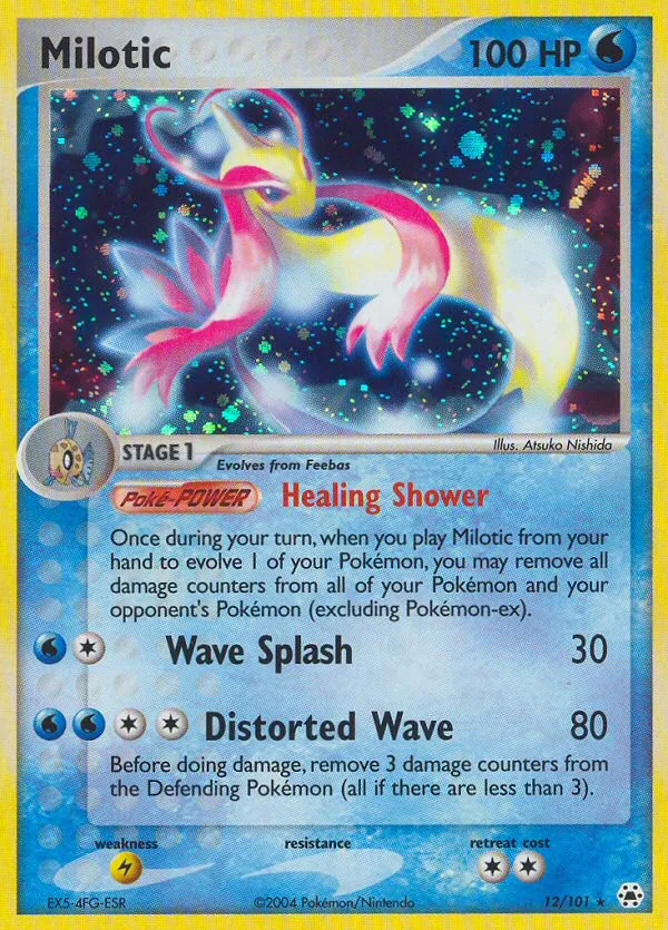 Milotic — EX Hidden Legends — Pokémon