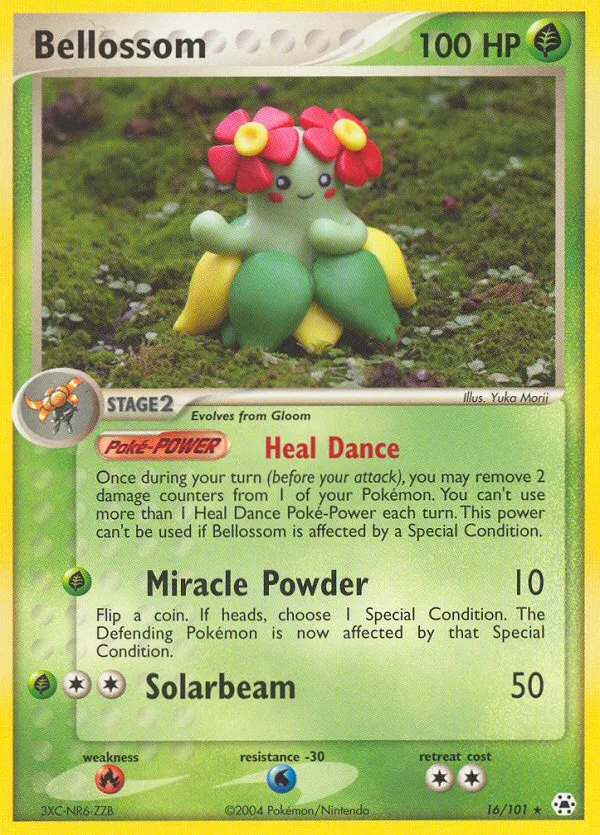 Bellossom — EX Hidden Legends — Pokémon