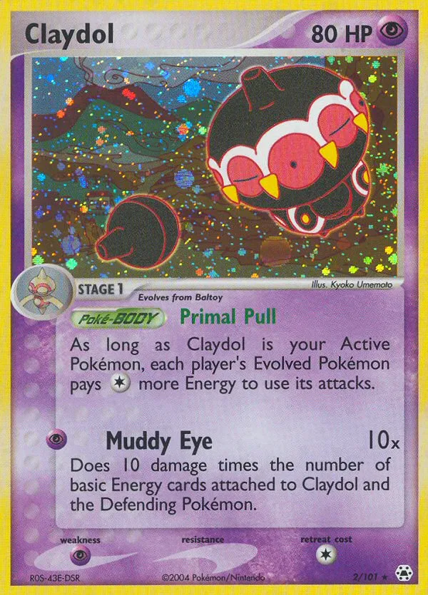 Claydol — EX Hidden Legends — Pokémon