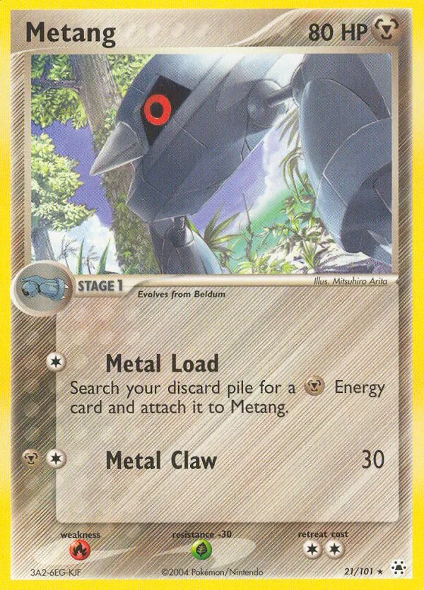 Metang — EX Hidden Legends — Pokémon