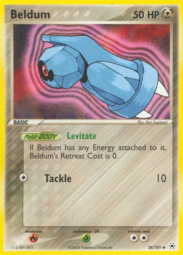 Beldum — EX Hidden Legends — Pokemon