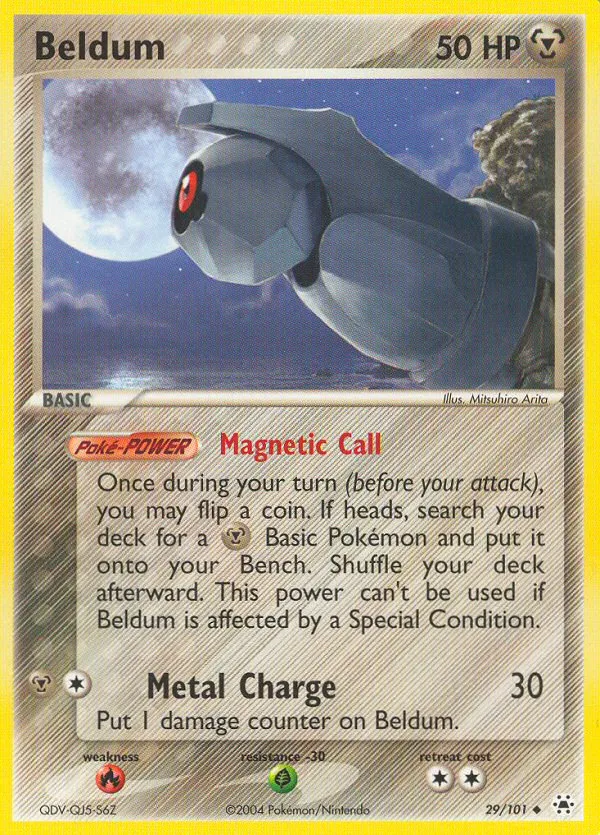 Beldum — EX Hidden Legends — Pokémon
