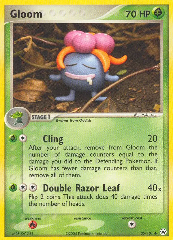 Gloom — EX Hidden Legends — Pokemon