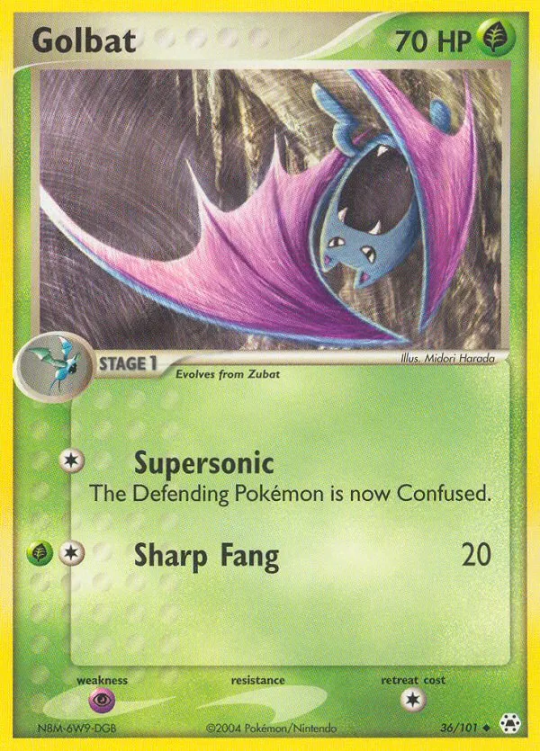 Nosferalto — EX Hidden Legends — Pokémon
