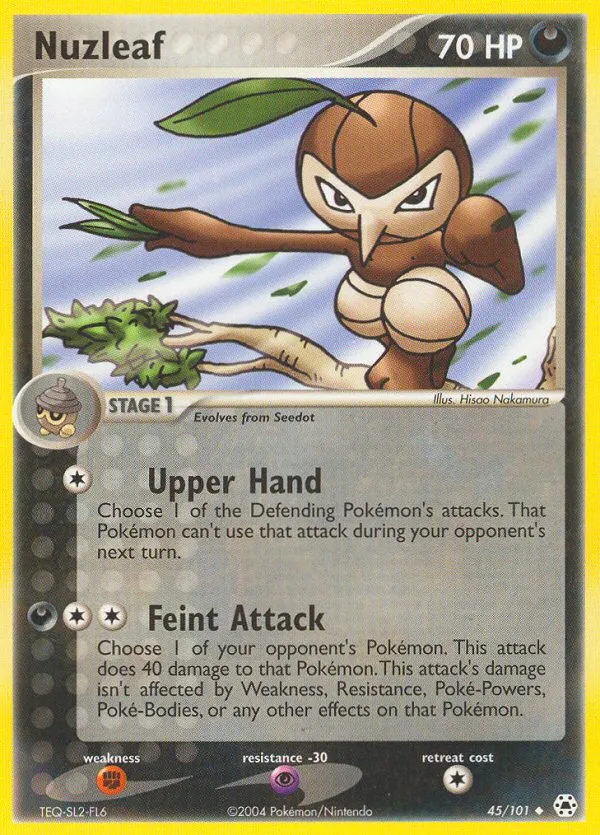 Pifeuil — EX Hidden Legends — Pokemon