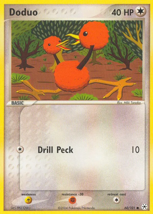Doduo — EX Hidden Legends — Pokémon