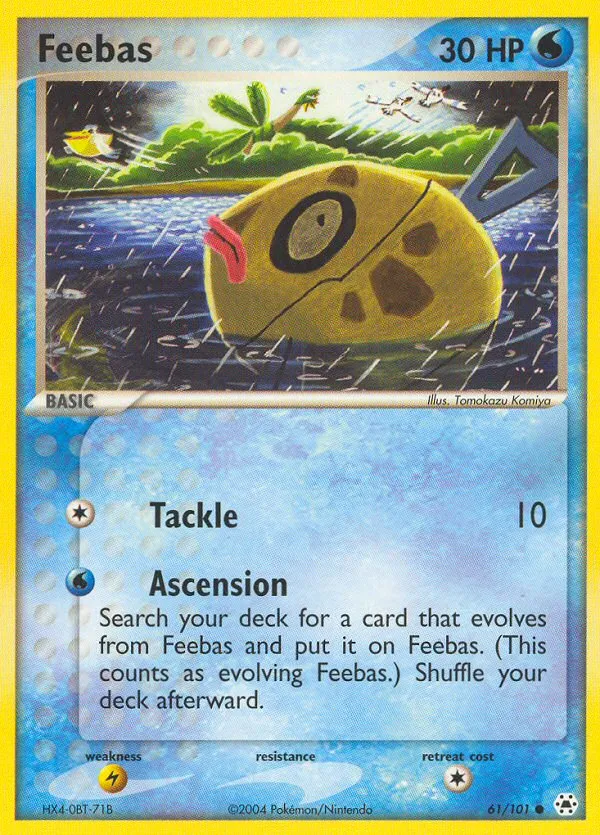 Feebas — EX Hidden Legends — Pokemon